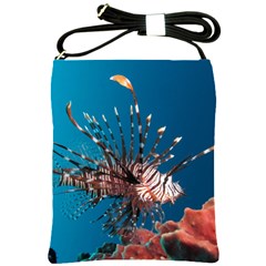 Lionfish 1 Shoulder Sling Bags by trendistuff