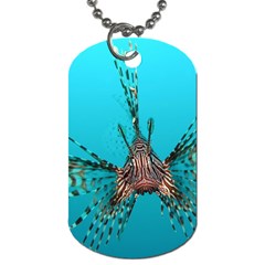 Lionfish 2 Dog Tag (one Side) by trendistuff