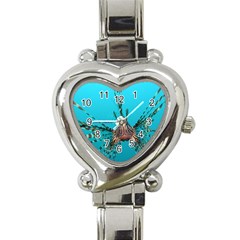 Lionfish 2 Heart Italian Charm Watch by trendistuff