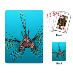 Lionfish 2 Playing Card by trendistuff