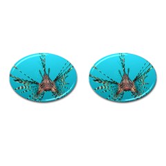 Lionfish 2 Cufflinks (oval) by trendistuff