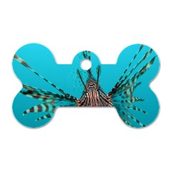 Lionfish 2 Dog Tag Bone (one Side) by trendistuff