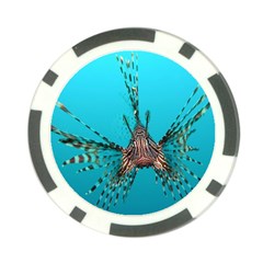 Lionfish 2 Poker Chip Card Guard by trendistuff