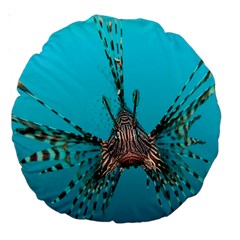 Lionfish 2 Large 18  Premium Round Cushions by trendistuff