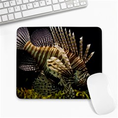 Lionfish 3 Large Mousepads by trendistuff