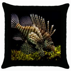 Lionfish 3 Throw Pillow Case (black) by trendistuff