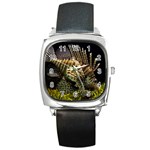 LIONFISH 3 Square Metal Watch Front