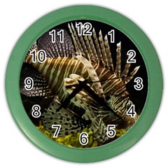 Lionfish 3 Color Wall Clocks by trendistuff