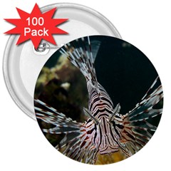 Lionfish 4 3  Buttons (100 Pack)  by trendistuff