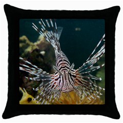 Lionfish 4 Throw Pillow Case (black) by trendistuff