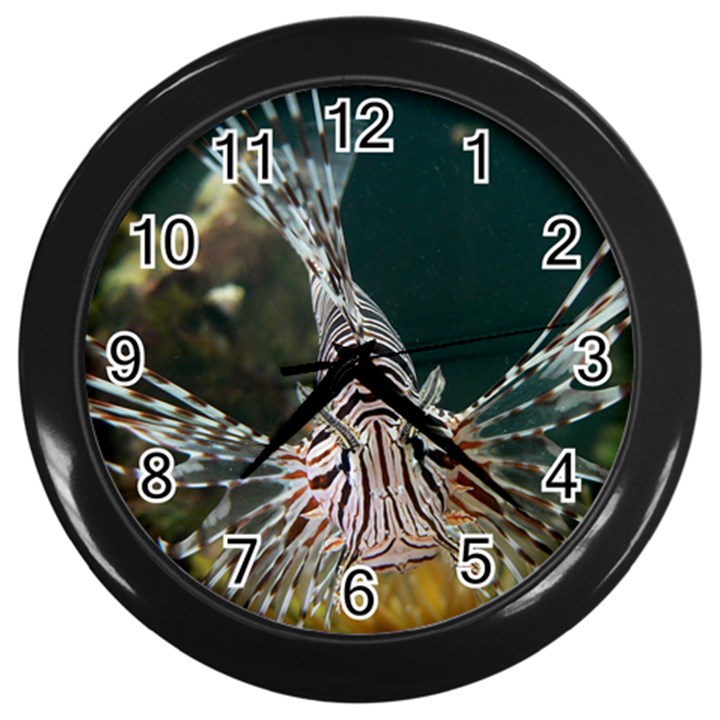 LIONFISH 4 Wall Clocks (Black)