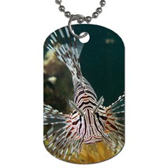 Lionfish 4 Dog Tag (one Side) by trendistuff