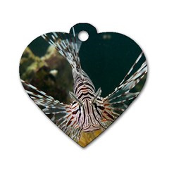 Lionfish 4 Dog Tag Heart (two Sides) by trendistuff