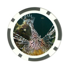 Lionfish 4 Poker Chip Card Guard by trendistuff