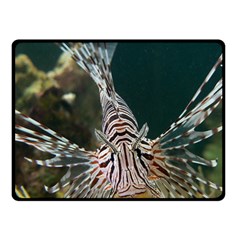 Lionfish 4 Double Sided Fleece Blanket (small)  by trendistuff