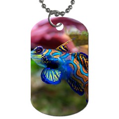 Mandarinfish 1 Dog Tag (one Side) by trendistuff