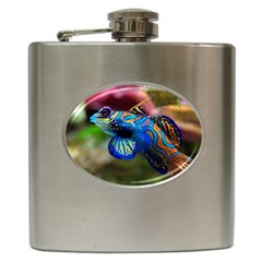 Mandarinfish 1 Hip Flask (6 Oz) by trendistuff