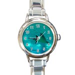 MANTA RAY 1 Round Italian Charm Watch Front