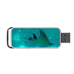 Manta Ray 1 Portable Usb Flash (two Sides) by trendistuff