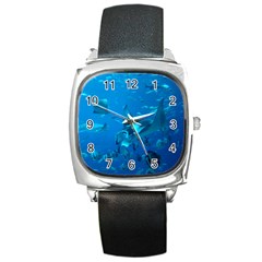 Manta Ray 2 Square Metal Watch by trendistuff