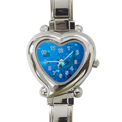 Manta Ray 2 Heart Italian Charm Watch by trendistuff