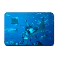 Manta Ray 2 Small Doormat  by trendistuff