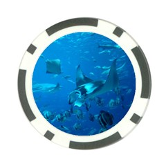 Manta Ray 2 Poker Chip Card Guard by trendistuff