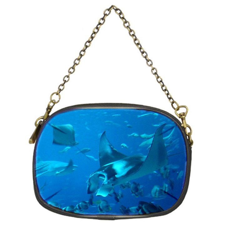 MANTA RAY 2 Chain Purses (One Side) 