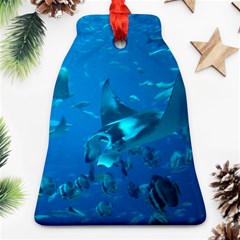 Manta Ray 2 Ornament (bell) by trendistuff