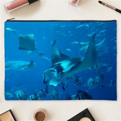 Manta Ray 2 Cosmetic Bag (xxxl)  by trendistuff