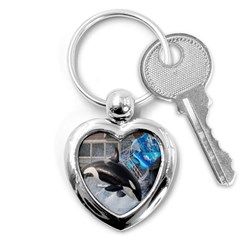 Orca 1 Key Chains (heart)  by trendistuff