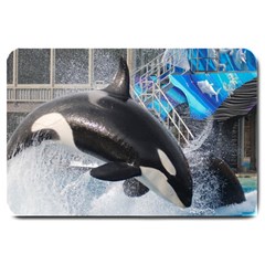 Orca 1 Large Doormat  by trendistuff