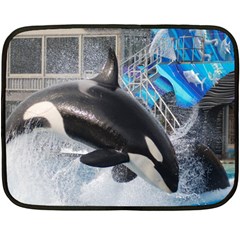 Orca 1 Fleece Blanket (mini) by trendistuff