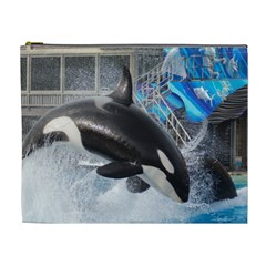 Orca 1 Cosmetic Bag (xl) by trendistuff