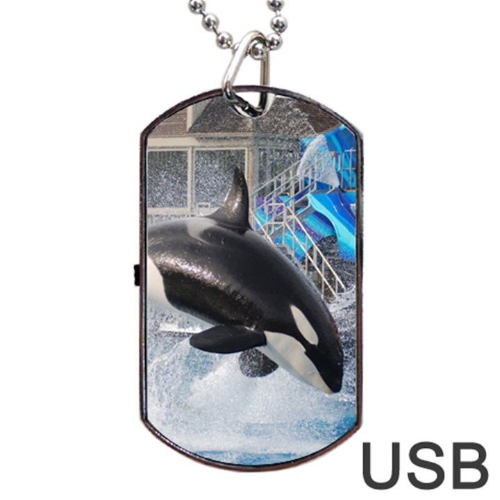 ORCA 1 Dog Tag USB Flash (Two Sides)