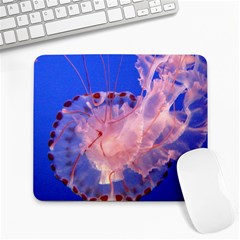 Purple Jellyfish Large Mousepads by trendistuff