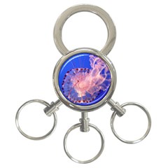 Purple Jellyfish 3-ring Key Chains by trendistuff