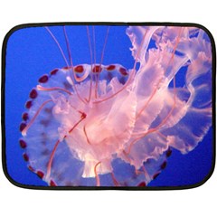 Purple Jellyfish Fleece Blanket (mini) by trendistuff