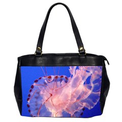 Purple Jellyfish Office Handbags (2 Sides)  by trendistuff