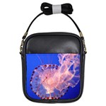 PURPLE JELLYFISH Girls Sling Bags Front