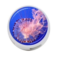 Purple Jellyfish 4-port Usb Hub (two Sides)  by trendistuff