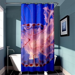 Purple Jellyfish Shower Curtain 36  X 72  (stall)  by trendistuff