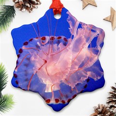 Purple Jellyfish Ornament (snowflake) by trendistuff