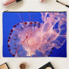 Purple Jellyfish Cosmetic Bag (xxxl)  by trendistuff