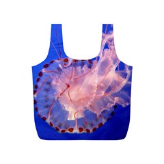 Purple Jellyfish Full Print Recycle Bags (s)  by trendistuff