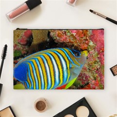 Regal Angelfish Cosmetic Bag (large)  by trendistuff