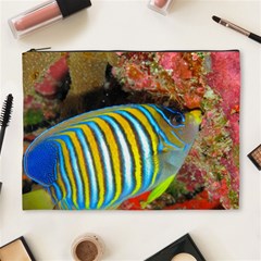 Regal Angelfish Cosmetic Bag (xl) by trendistuff