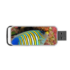 Regal Angelfish Portable Usb Flash (one Side) by trendistuff