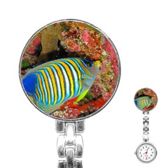 Regal Angelfish Stainless Steel Nurses Watch by trendistuff