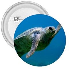 Sea Turtle 2 3  Buttons by trendistuff